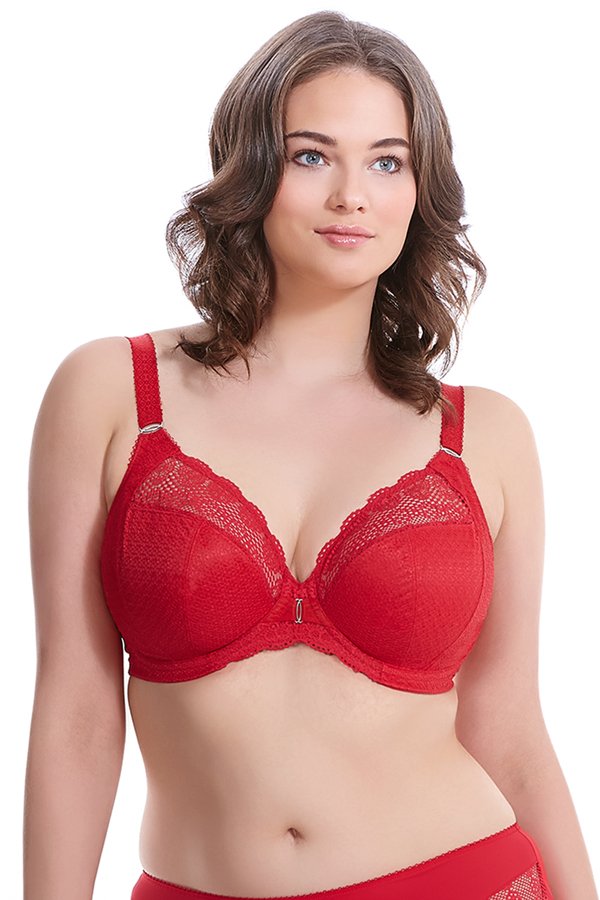Elomi Carmen Underwire Plunge Stretch Bra - Poppy - source image 27400