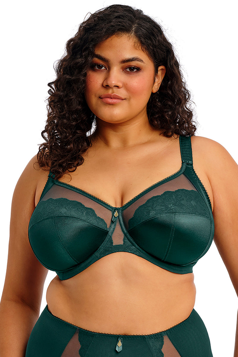 Elomi Cate Allure Underwire Bra - Deep Emerald - source image 71954