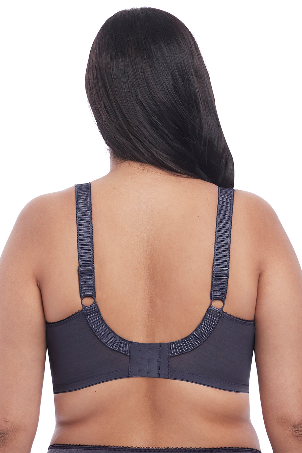 Elomi Cate Underwire Full Cup Banded Bra - Anthracite - source image 36994