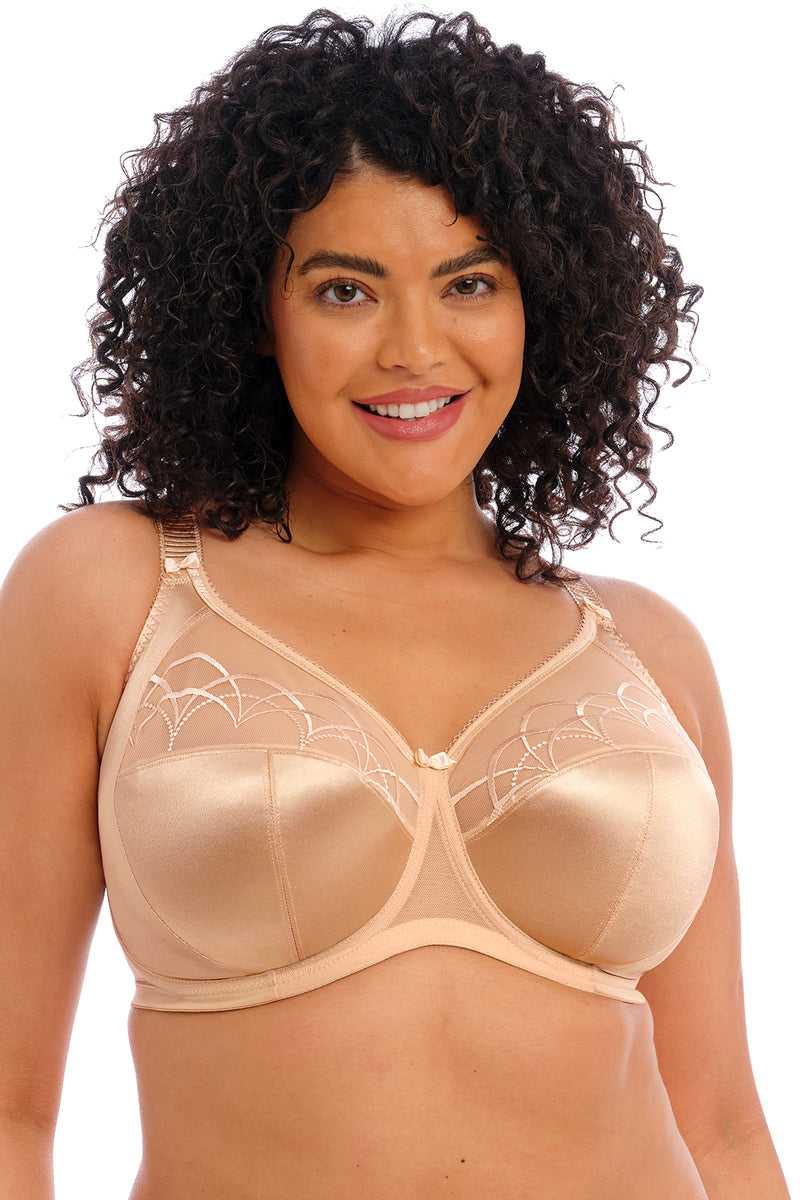 Elomi Cate Underwire Full Cup Banded Bra - Sand - source image 58048
