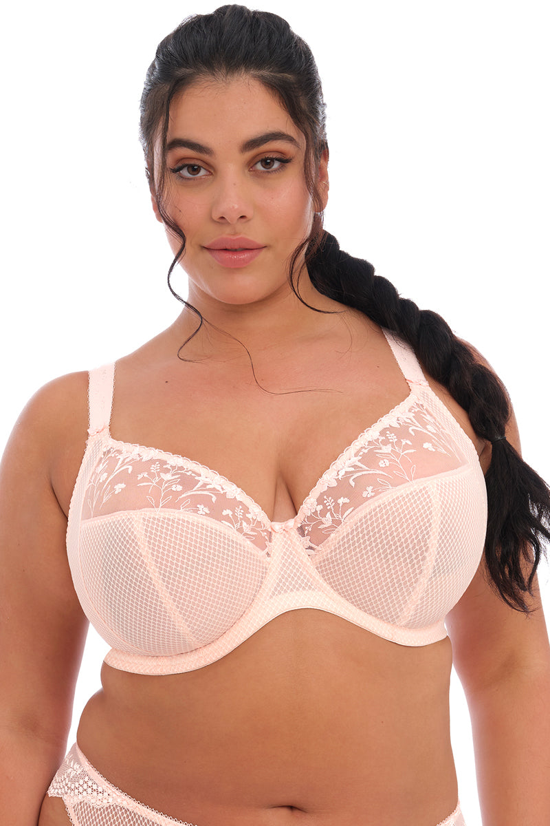 Elomi Charley Plunge Underwire Bra - Ballet Pink - source image 45009