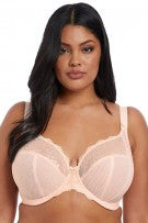 Elomi Charley Stretch Lace Underwire Plunge Bra - Ballet Pink - source image 34373