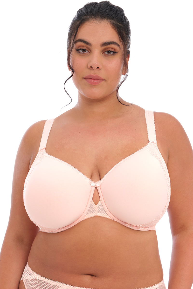 Elomi Charley Underwire Bandless Spacer Molded Bra - Ballet Pink - source image 45017