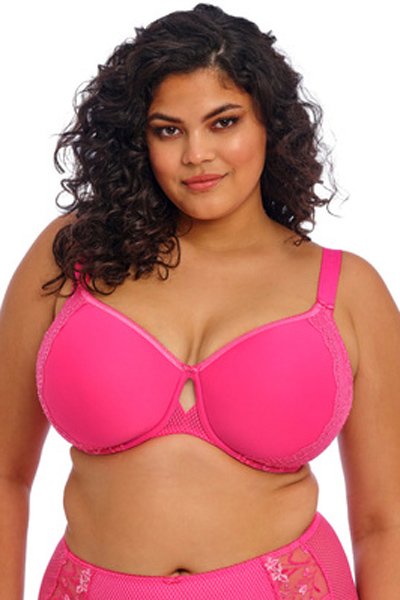 Elomi Charley Underwire Bandless Spacer Molded Bra - Pink - source image 70806