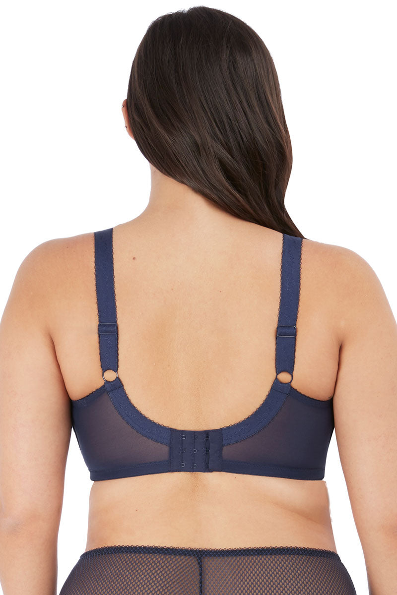 Elomi Charley Underwire Bandless Spacer Molded Bra - Navy - source image 39798