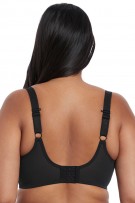 Elomi Charley Stretch Lace Underwire Plunge Bra - Black - source image 34372