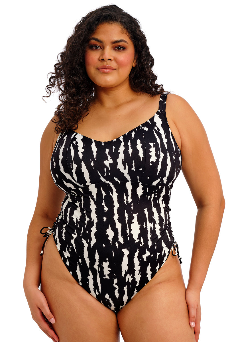 Elomi Echo Shell Wire-Free One-Piece - Black - source image 72019