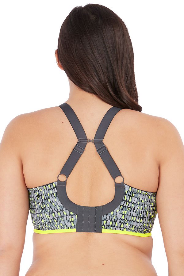 Elomi Energise Underwire Sports Bra - Lime Twist - source image 39849