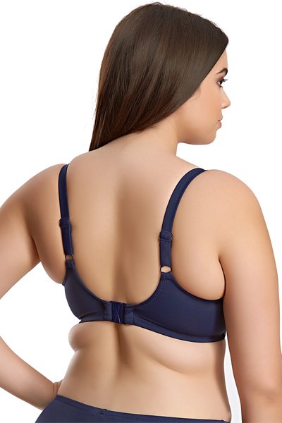 Elomi Essentials Underwire Plunge Swim Bikini Top