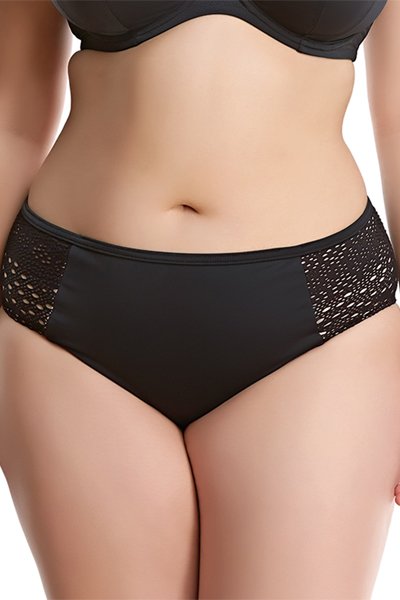 Elomi Indie Mid-Rise Swim Brief - Black - source image 27898