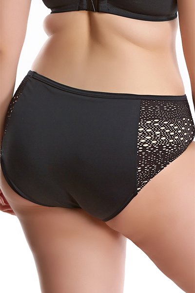 Elomi Indie Mid-Rise Swim Brief - Black - source image 27899