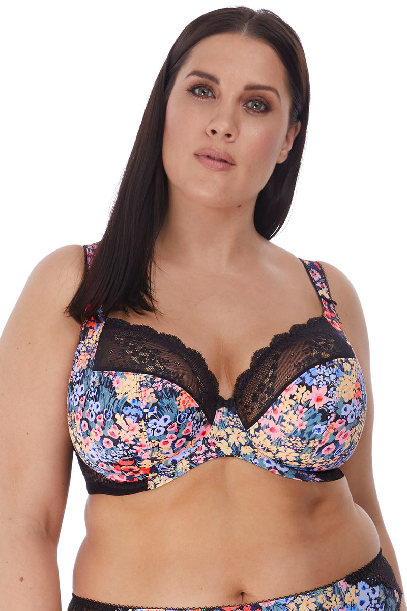 Elomi Lucie Underwire Stretch Plunge Bra - Meadow - source image 37353