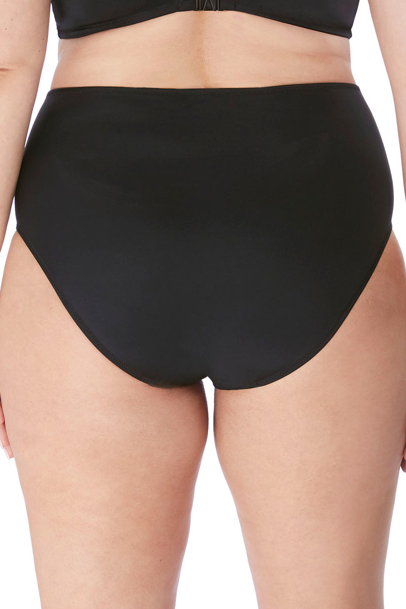 Elomi Magnetic High Leg Brief - Black - source image 43279