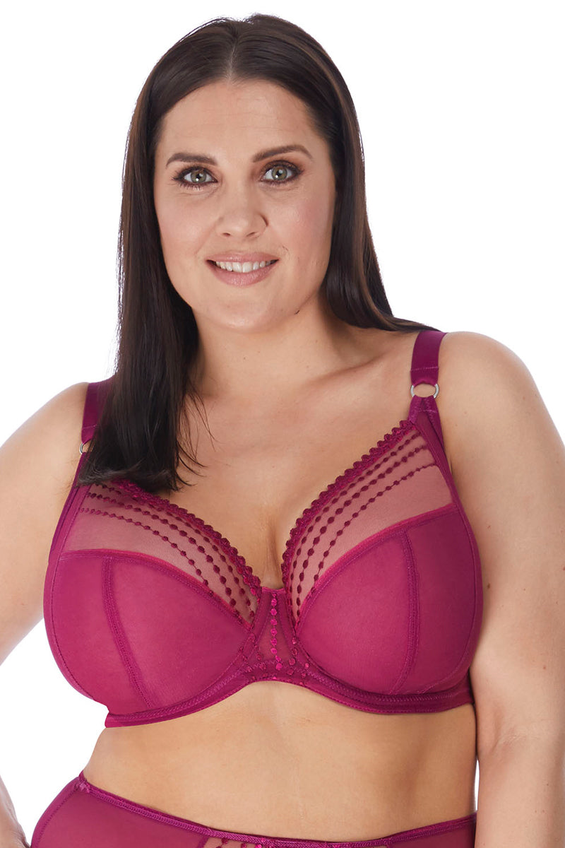 Elomi Matilda Plunge Bra - Berry - source image 37361