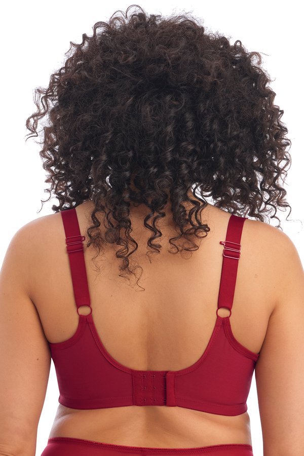 Elomi Matilda Plunge Bra - Crimson - source image 43813