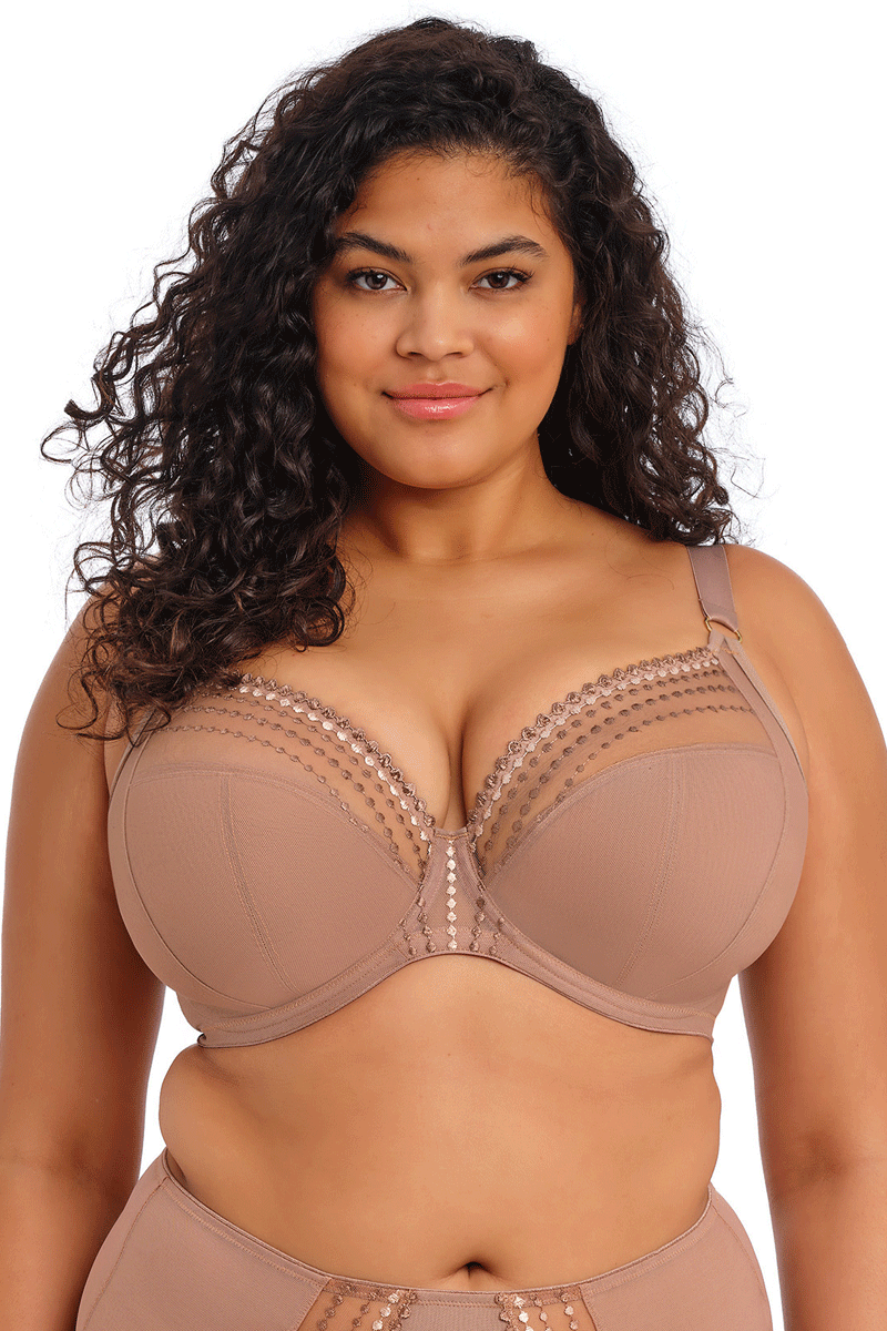 Elomi Matilda Plunge Bra - Praline - source image 72510