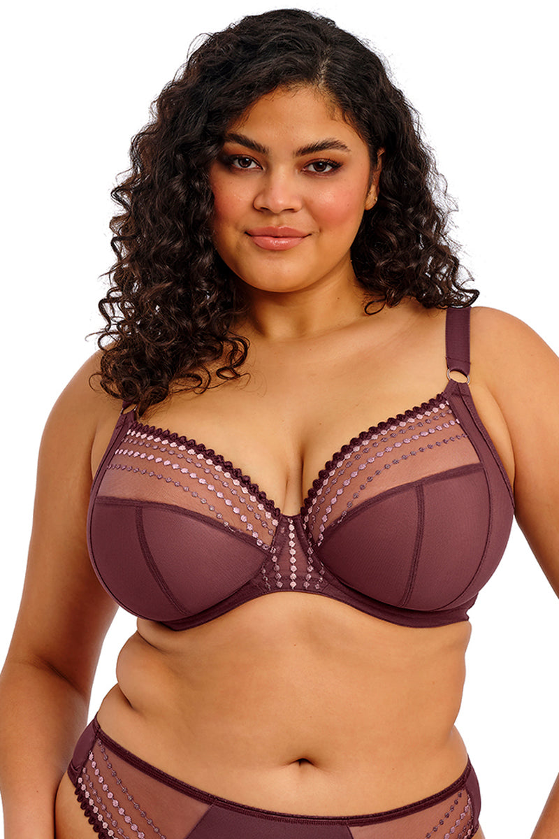 Elomi Matilda Plunge Bra - Sugarplum - source image 71991