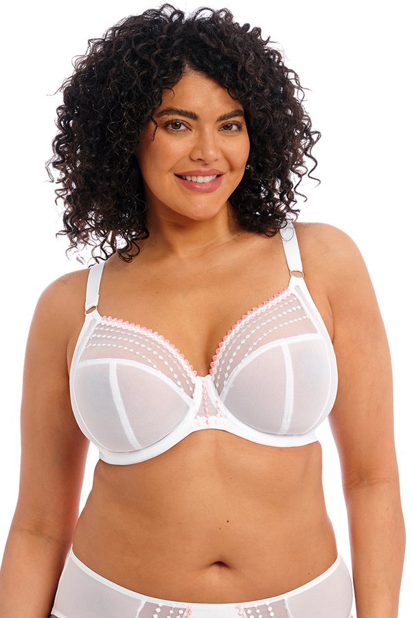 Elomi Matilda Plunge Bra - White - source image 34351
