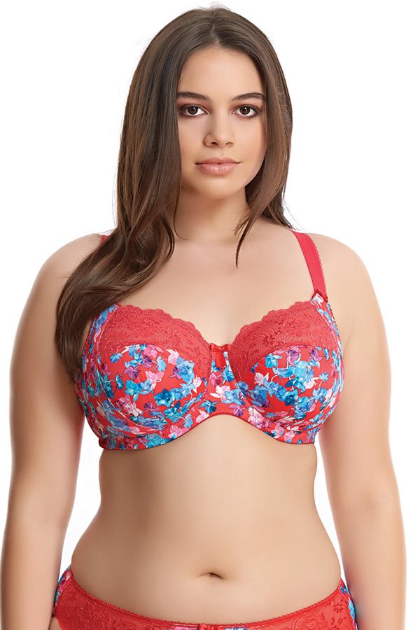 Elomi Morgan Banded Underwire Stretch Lace Bra - Fiesta - source image 34427
