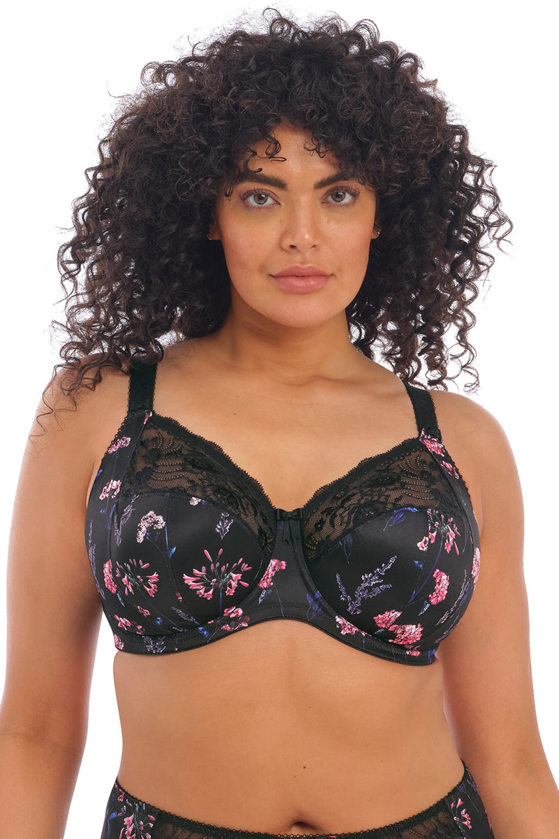 Elomi Morgan Banded Underwire Stretch Lace Bra - Moonlight Meadow - source image 43807
