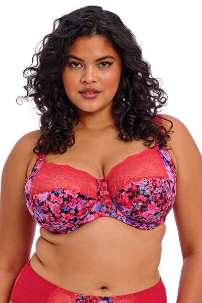 Elomi Morgan Banded Underwire Stretch Lace Bra - Sunset Meadow - source image 64708