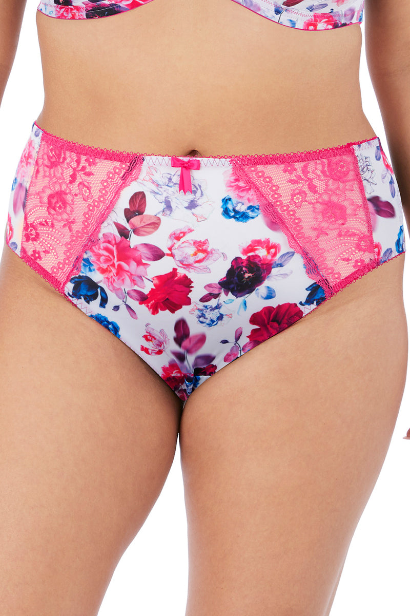 Elomi Morgan Full Brief - Pink Floral - source image 43161