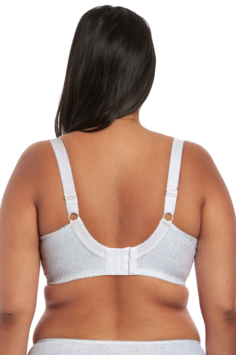 Elomi Morgan Banded Underwire Stretch Lace Bra - White - source image 39839