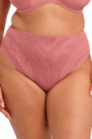 Elomi Nerina High Leg Brief - Dusty Rose - source image 72501