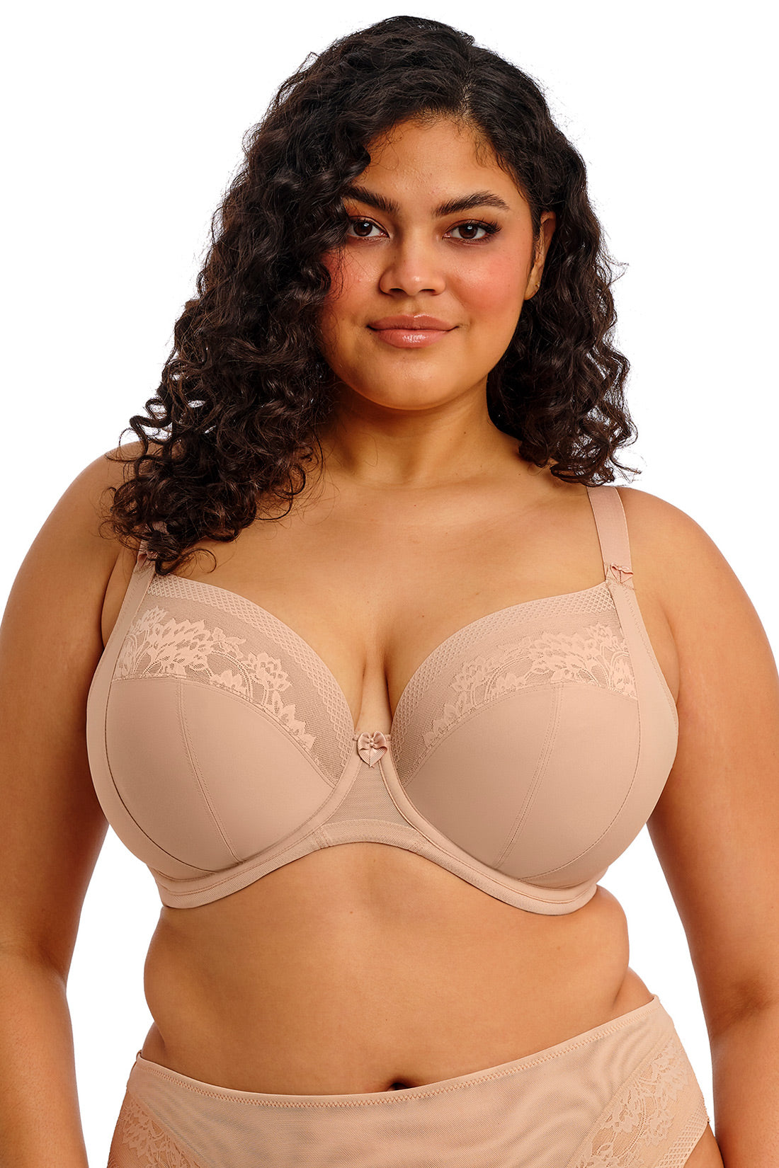 Elomi Nerina Underwire Plunge Bra - Sahara - source image 70719