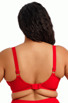 Elomi Plain Sailing Underwire Plunge Bikini Top - Lava - source image 73106