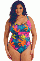 Elomi Porto Rafti Non Wired Swimsuit - Indigo - source image 72544