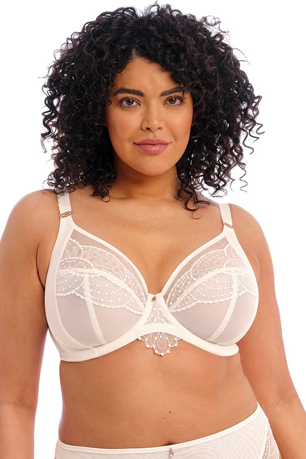 Elomi Priya Underwire Plunge Bra - Vanilla - source image 58161