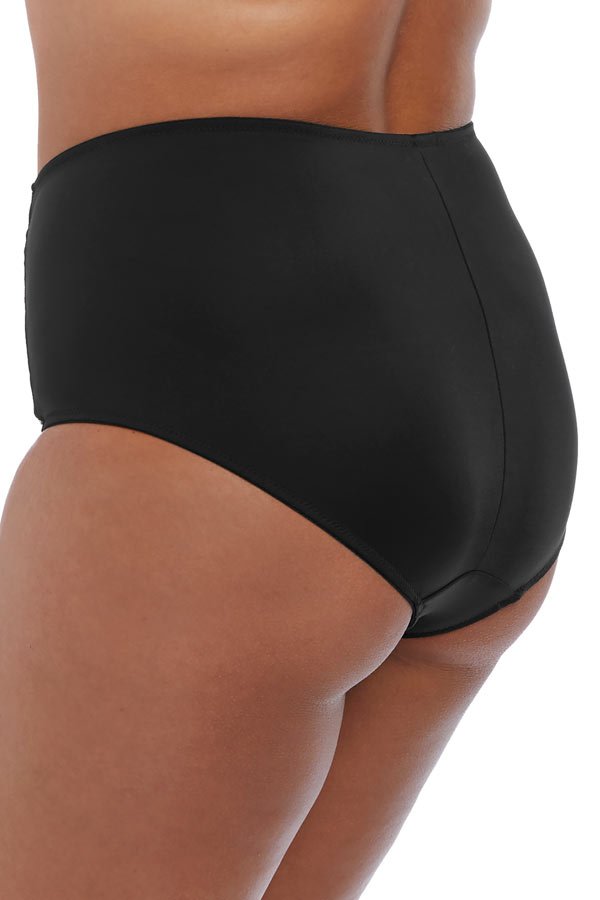 Elomi Sachi Full High Waisted Brief - Black - source image 34359