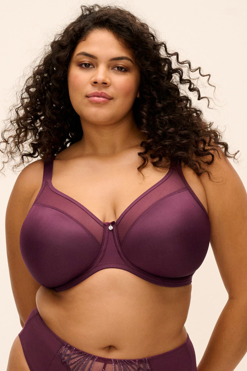 Elomi Smooth Underwire Moulded Bra - Fig - source image 75615