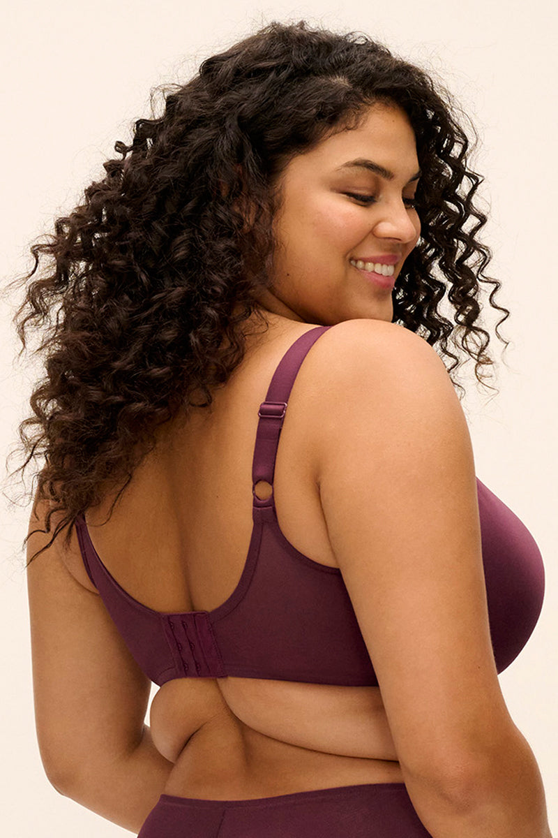 Elomi Smooth Underwire Moulded Bra - Fig - source image 75616