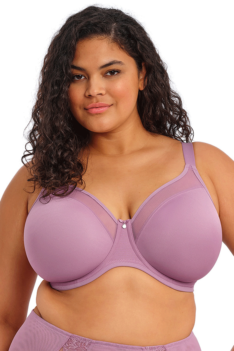 Elomi Smooth Underwire Moulded Bra - Heather - source image 73239