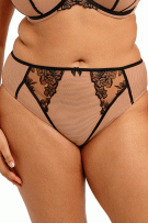 Elomi Teagan High Leg Brief - Cafe Au Lait - source image 72493