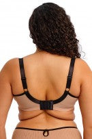 Elomi Teagan Underwire Plunge Bra - Black/Almond - source image 70730