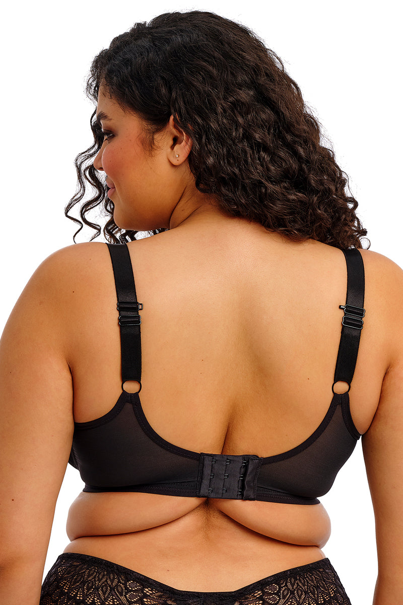 Elomi Tiernie Stretch Plunge Bra - Black - source image 71968