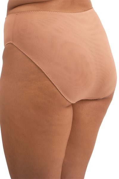 Elomi Zarla High Leg Brief - Cafe Au Lait - source image 69931