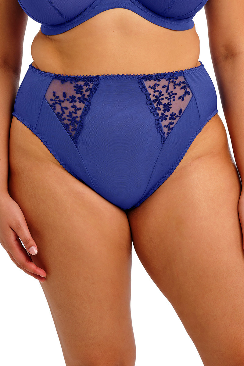 Elomi Zarla High Leg Brief - Sapphire - source image 70748