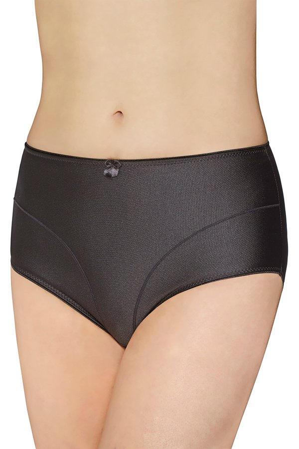 Exquisite Form Medium Control Top Shaper Panties 2-Pack - Black - source image 29557
