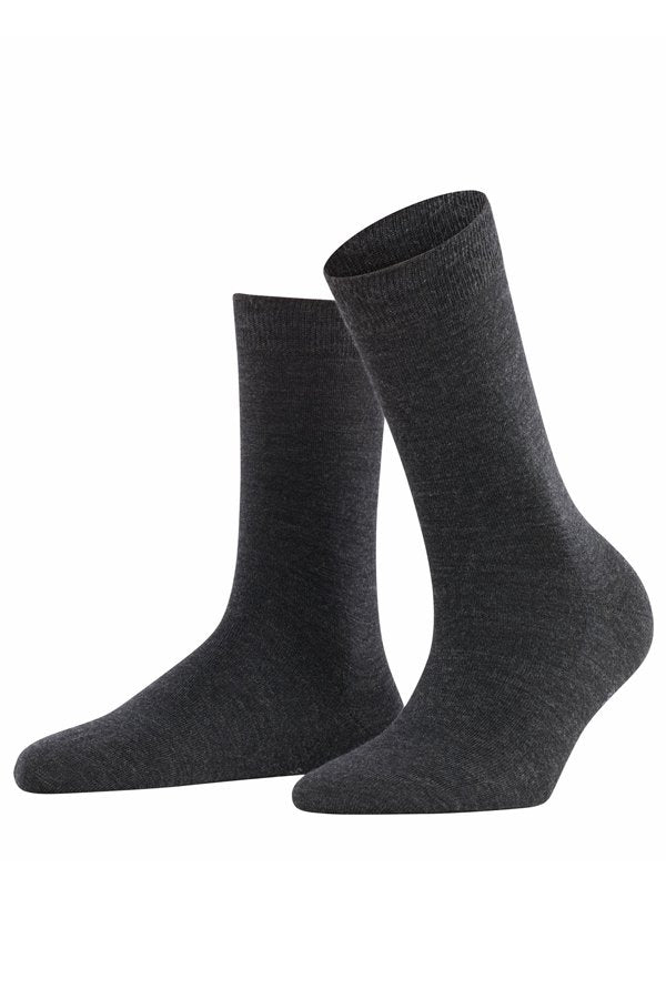 Falke Softmerino Women's Socks - Anthra Melange