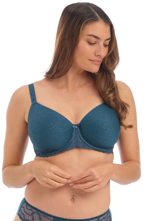 Fantasie Ana Underwired Spacer T-shirt Bra - Teal - source image 45126