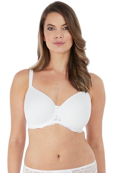 Fantasie Ana Underwired Spacer T-shirt Bra - White - source image 43588