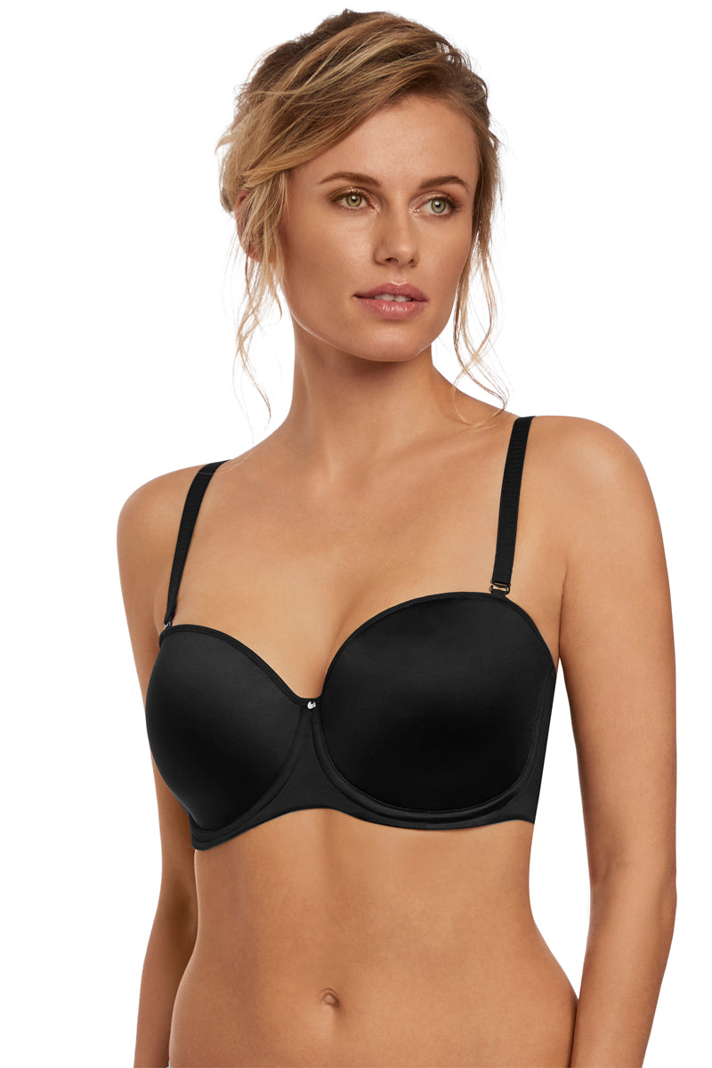 Fantasie Aura Underwired Molded Strapless Bra - Black - source image 34968