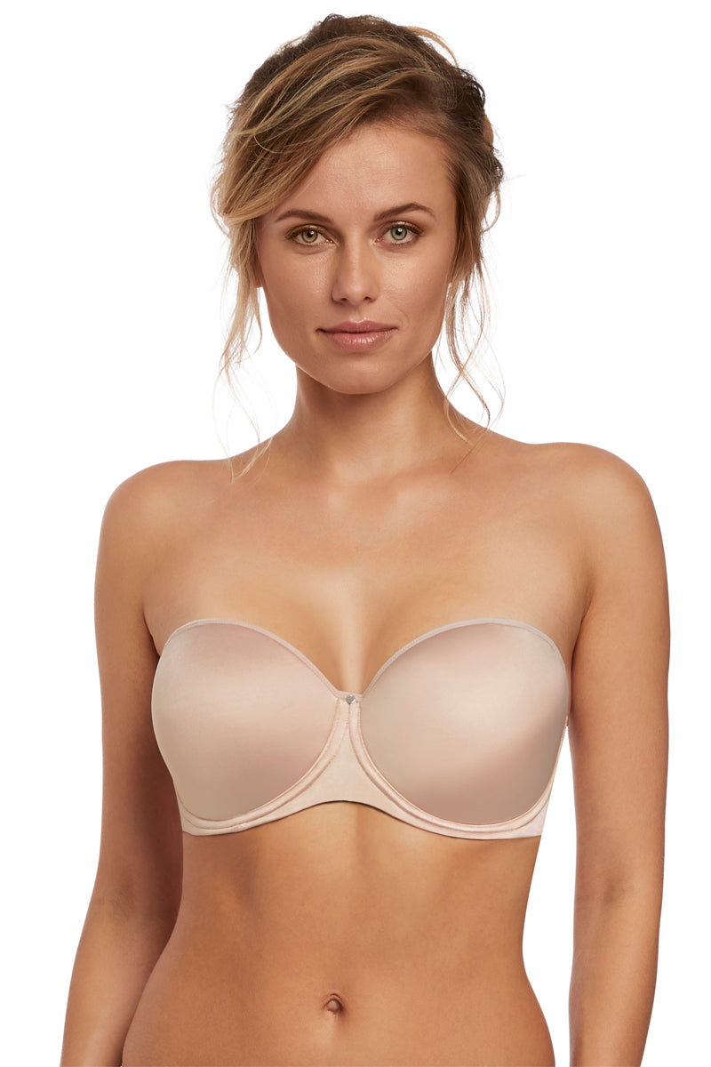 Fantasie Aura Underwired Molded Strapless Bra - Natural Beige - source image 34970