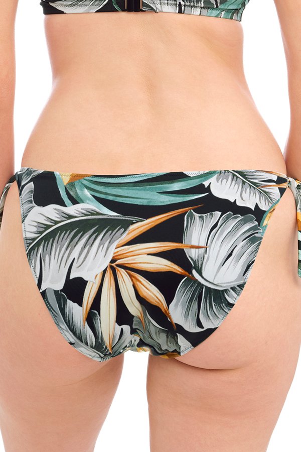 Fantasie Bamboo Grove Tie Side Bikini Brief - Jet - source image 45195