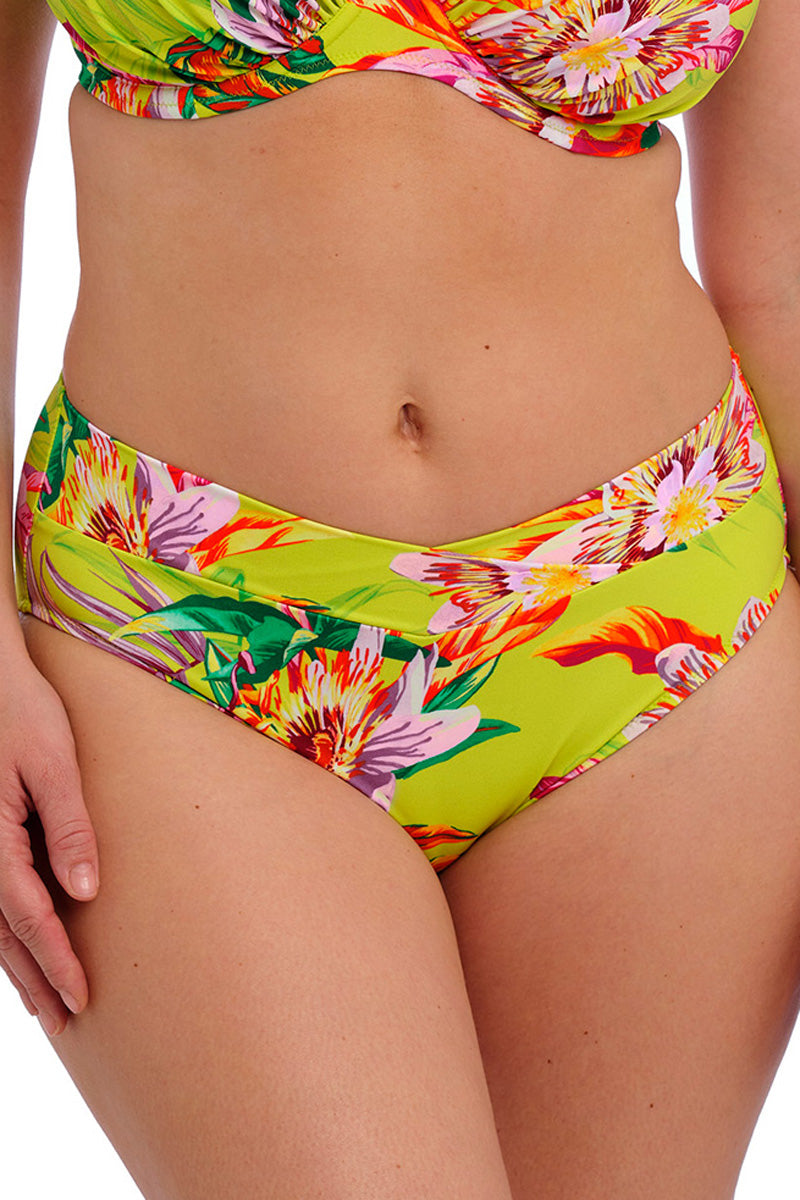 Fantasie Cala Macarella High Waist Bikini Brief - Zest - source image 71011