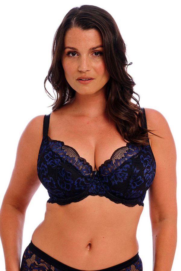 Fantasie Emmaline Underwire Padded Plunge Bra - Midnight - source image 70112